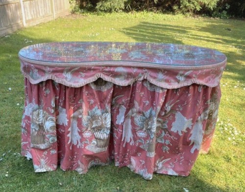 Vintage kidney shaped dressing - vintage,