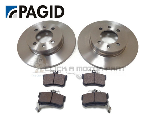 Pagid rear brake discs - 2,