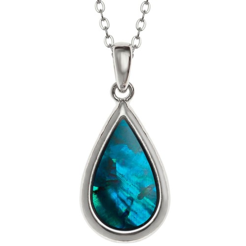 Tide jewellery blue paua shell - jewellery,
