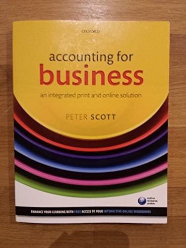 Accounting for business an - accounting,