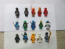 Lego Ninjago Minifigures - Cole  Jay  Kai  Lloyd  Zane Nya