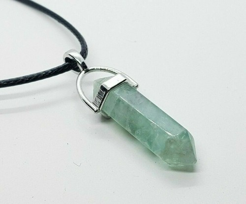 Quartz necklace crystal - necklace,