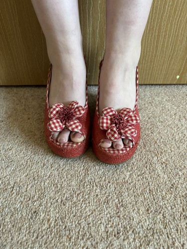 Vintage faith red woven - red,