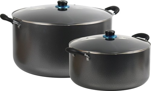 2pc non stick casserole - 2pc, non-stick