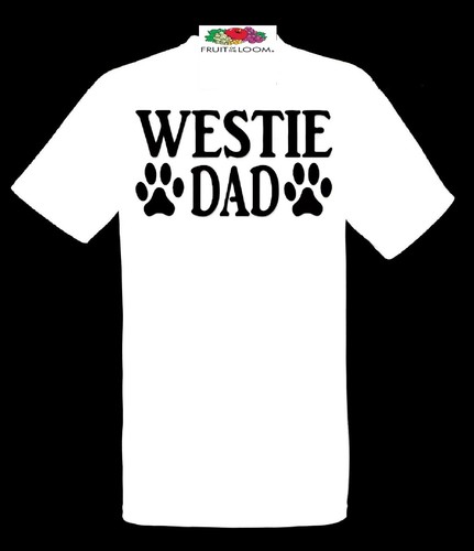 Westie dog shirt dad - shirt,
