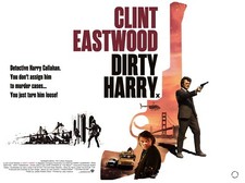 DIRTY HARRY 1971  quad poster