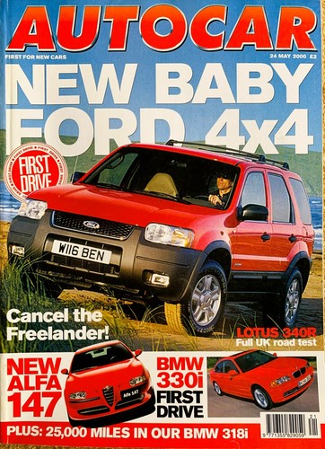 Autocar magazine may - autocar, 24-may-00