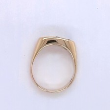 9ct gold mens stone diamond - gold, 3