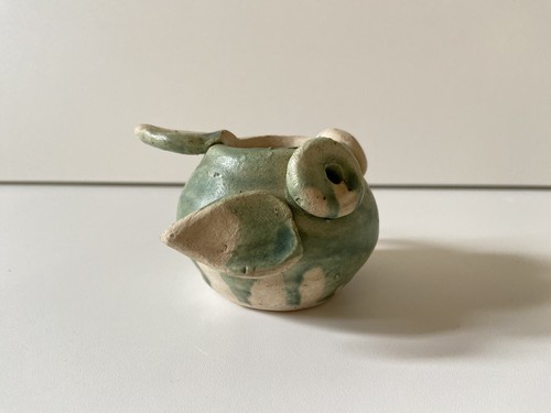 Studio pottery green - studio, white