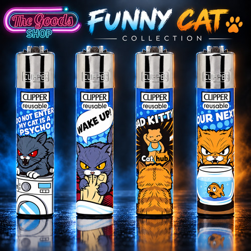 Clipper cat lighter funny - clipper,