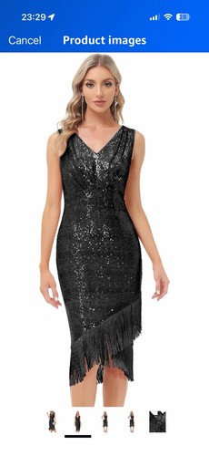Belle poque black sequin - belle,