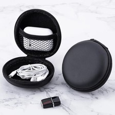 Portable Headphone Case Black
