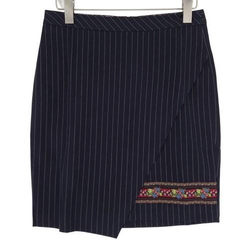 Desigual wrap skirt navy - skirt,