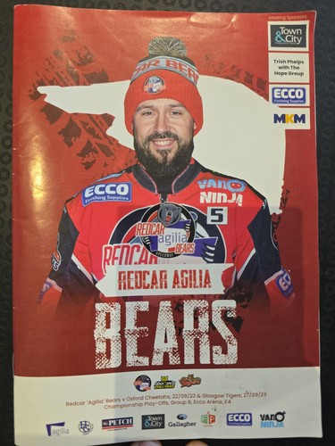 Speedway programme redcar - speedway,