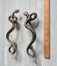 Pair Of  Serpent Door