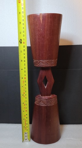 African wooden drum other - wooden,