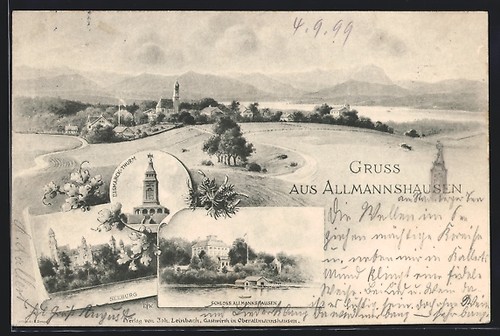 Lithograph allmannshausen - lithograph,