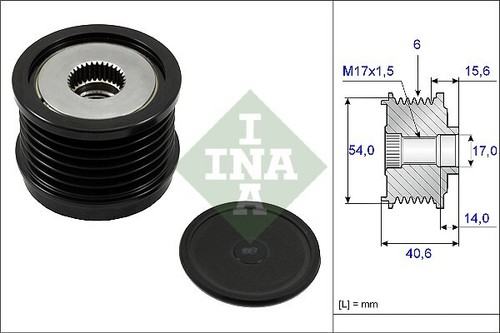 New alternator freewheel - alternator,
