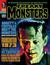 FREAKY MONSTERS 30! New! Like the original Famous Monsters Magazine only better!