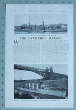 1914 WW1 PRINT HMS AGINCOURT