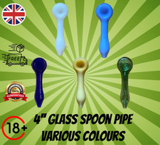 4’' GLASS SPOON PIPES |