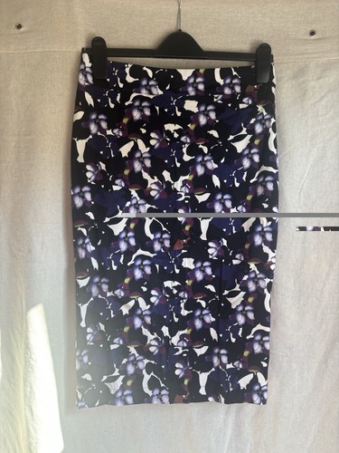 Ladies pencil skirt - pencil, purple