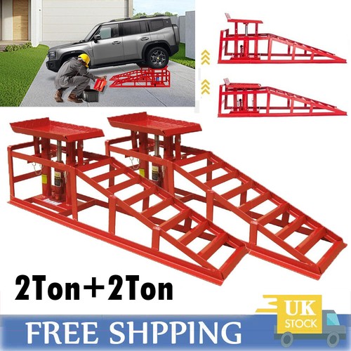 Ton hydraulic car ramps 2pc - 4,
