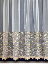 Megan Voile Embroidered white