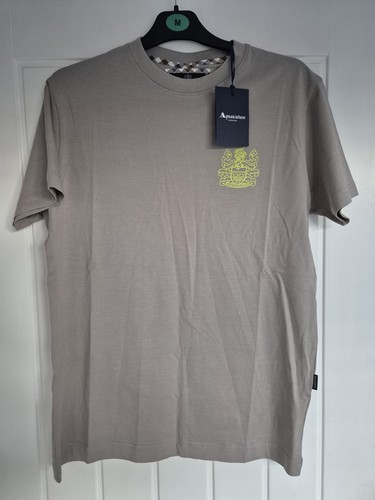Mens grey aquascutum shirt - aquascutum, t-shirt