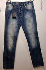 DsQuared2 Writing Slim Jeans-