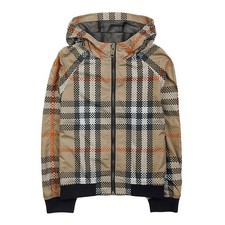 Burberry Boys Checked Hooded