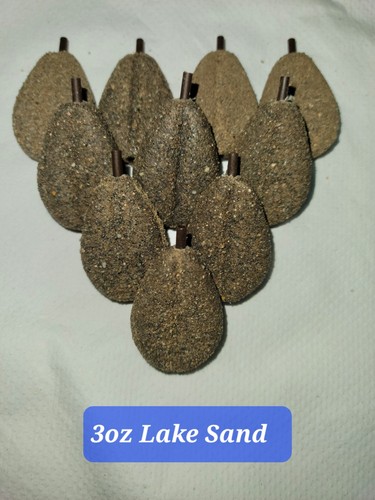 3oz inline flat pear drop - flat,