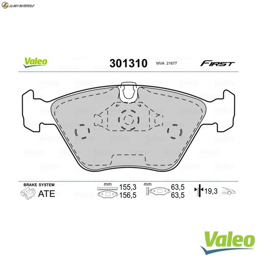 Brake pad set disc - brake,