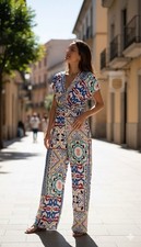 Zara Jumpsuit Size M Satin