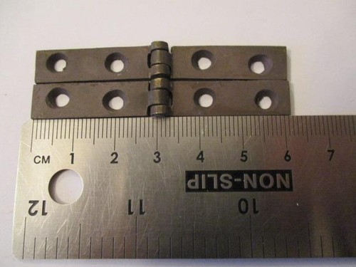 Pair strap hinges antique - pair, hinges,