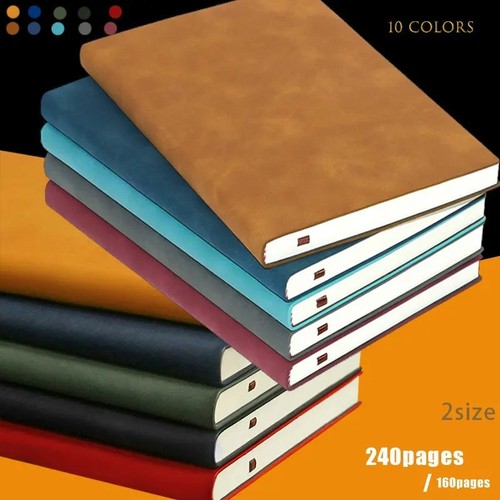 Leather notebook journal - a5, a6