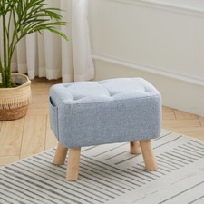Small Wooden Footstool