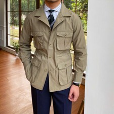 Vintage Mens Safari Jacket