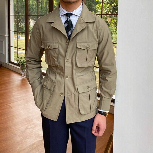 Vintage mens safari jacket - mens,