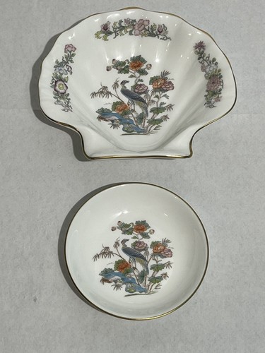 Wedgwood kutani crane - kutani, trinket