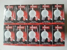 10 x Eveready 40w Bc B22 Opal Golf Light Bulbs