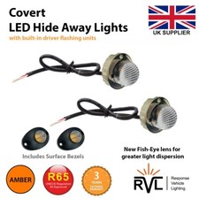 AMBER LED Flashing Hideaway