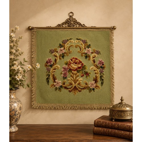 Antique french floral - french,
