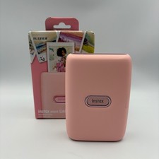 Instax Mini Link Wireless Photo Printer Dusky Pink Fuji Fujifilm Fully Working