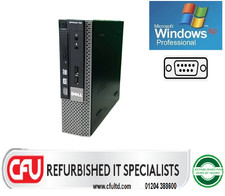 Windows XP 32bit PC Dell Optiplex 780 USFF Dual Core 4GB Ram 500GB HDD 9 Pin Com
