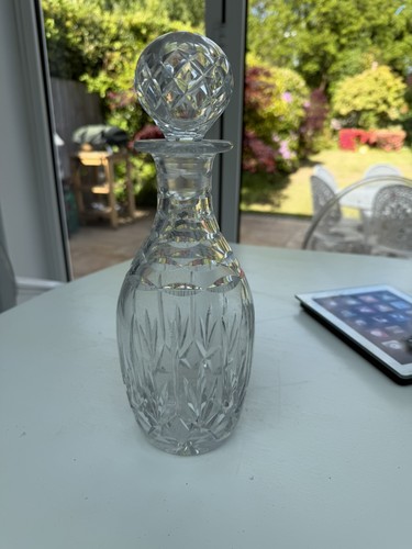 Vintage lead crystal - vintage, decanter