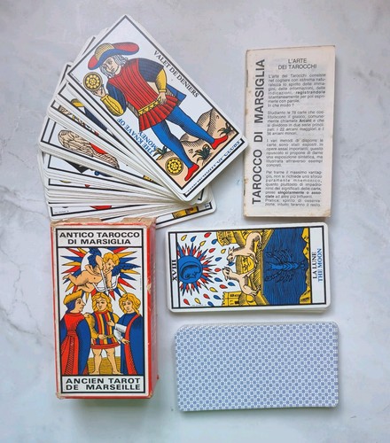 1963 vintage grimaud tarot - tarot, de