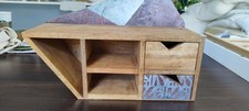 Handmade Geometric Wooden Desk
