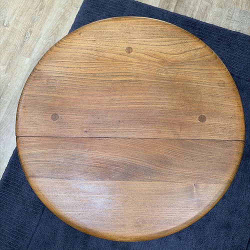Ercol round coffee - ercol, table