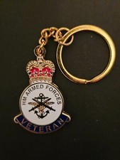 Armed Forces Veteran keyring